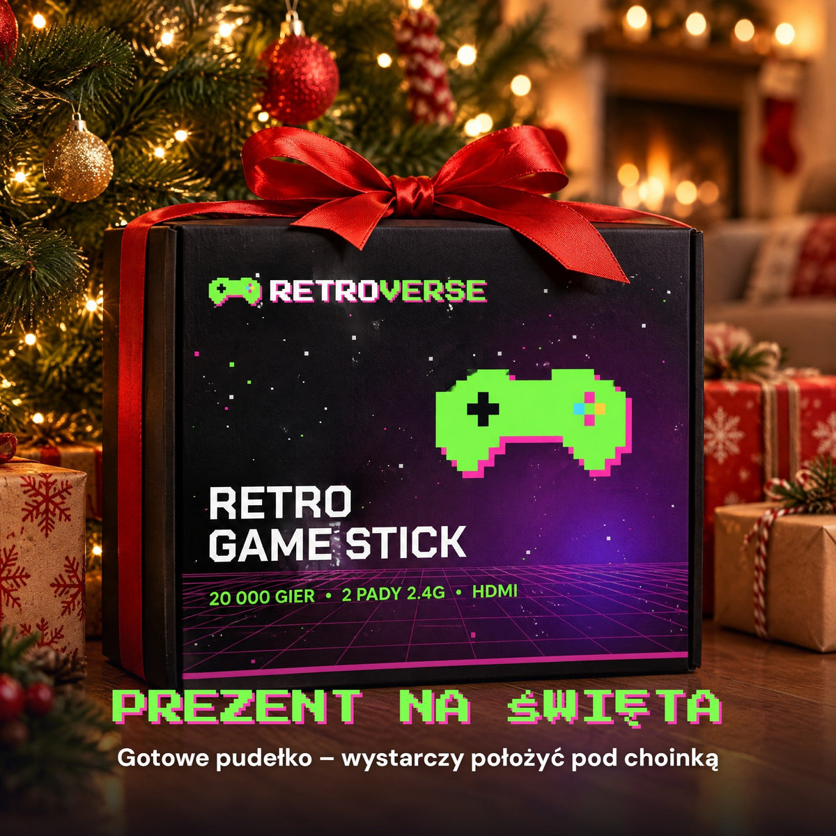 Konsola RetroVerse jako prezent na święta